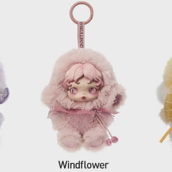 NEW Pop Mart SkullPanda Le Impressionnisme Windflower Pink Authentic Opened - Picture 3 of 3